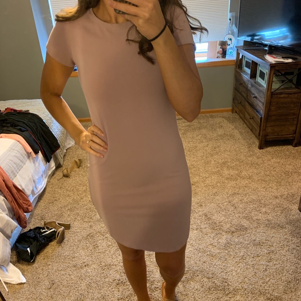 Blush Bodycon Dress